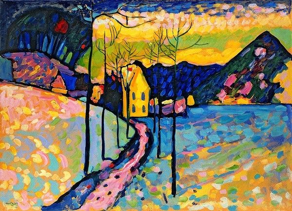Kandinsky’s "Winter Landscape", 1911